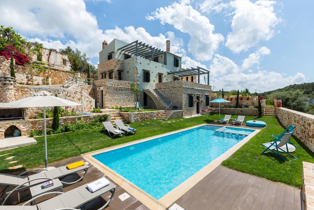 Erondas Cretan Country Villas Achlades Exterior foto