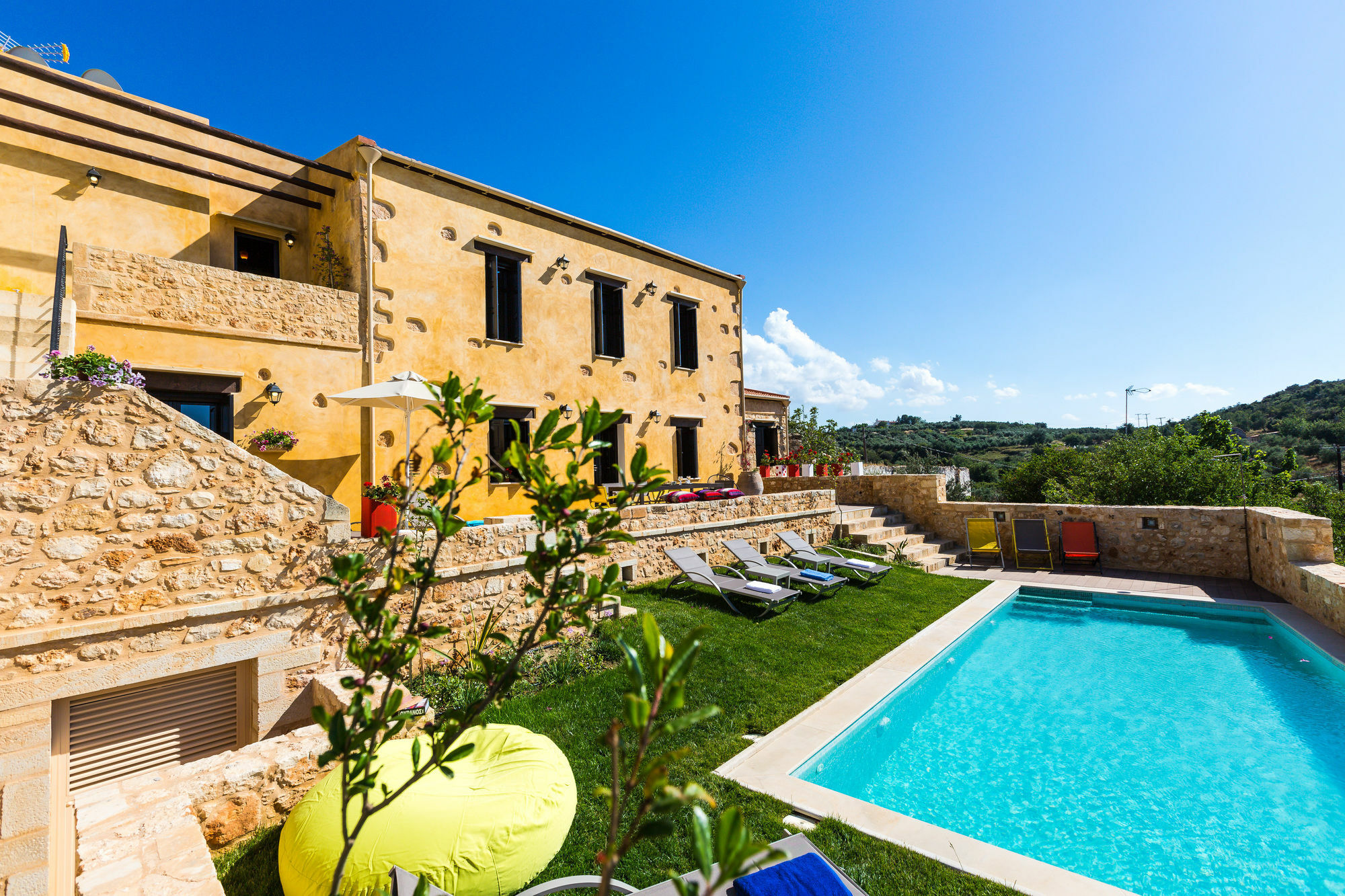 Erondas Cretan Country Villas Achlades Exterior foto
