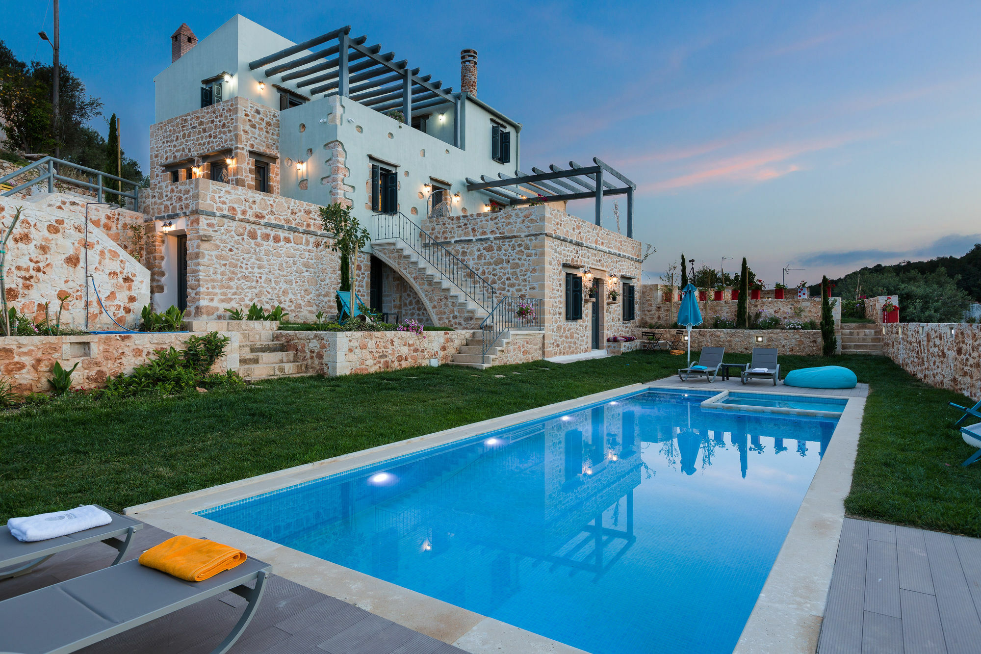 Erondas Cretan Country Villas Achlades Exterior foto