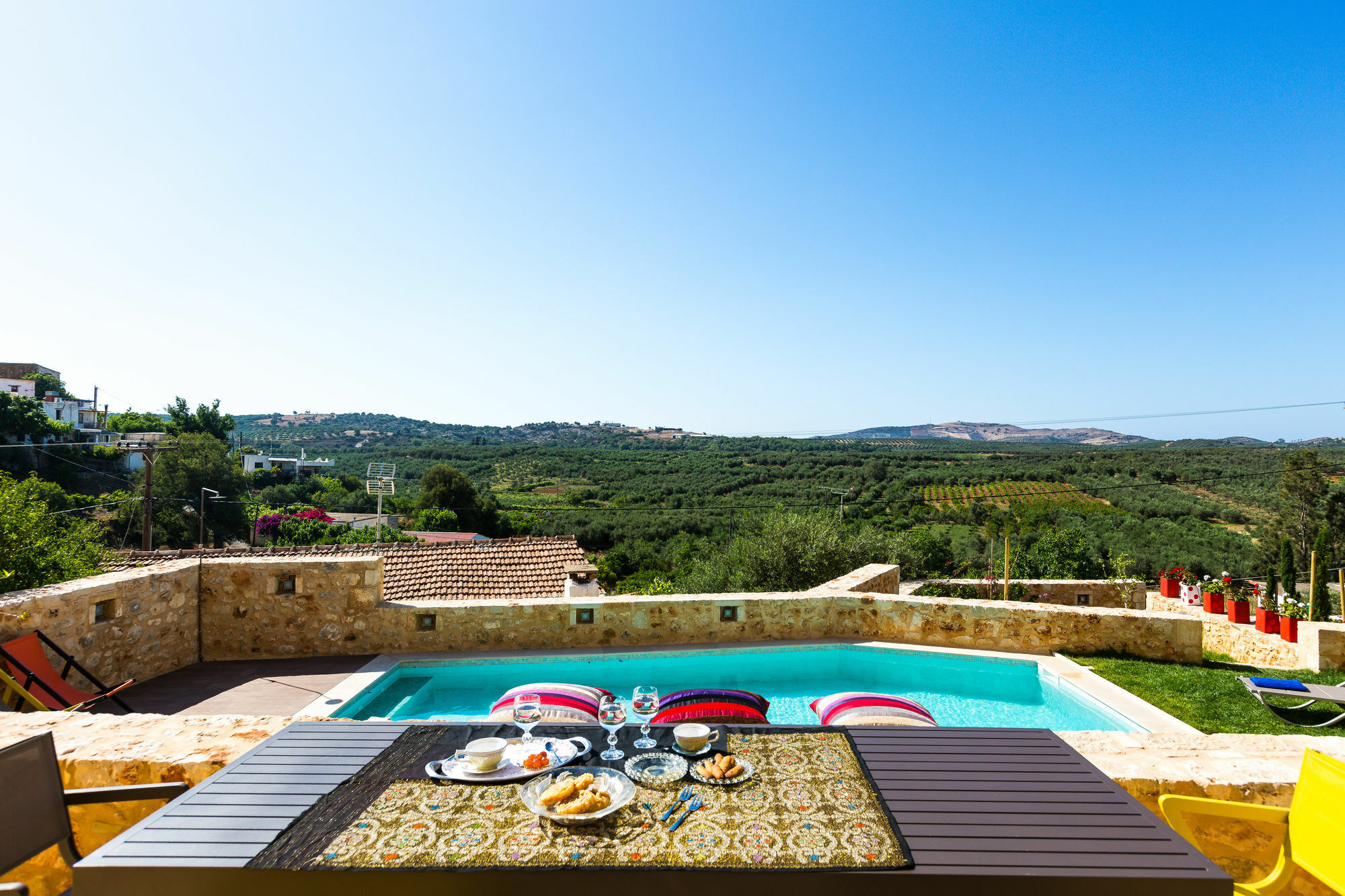Erondas Cretan Country Villas Achlades Exterior foto