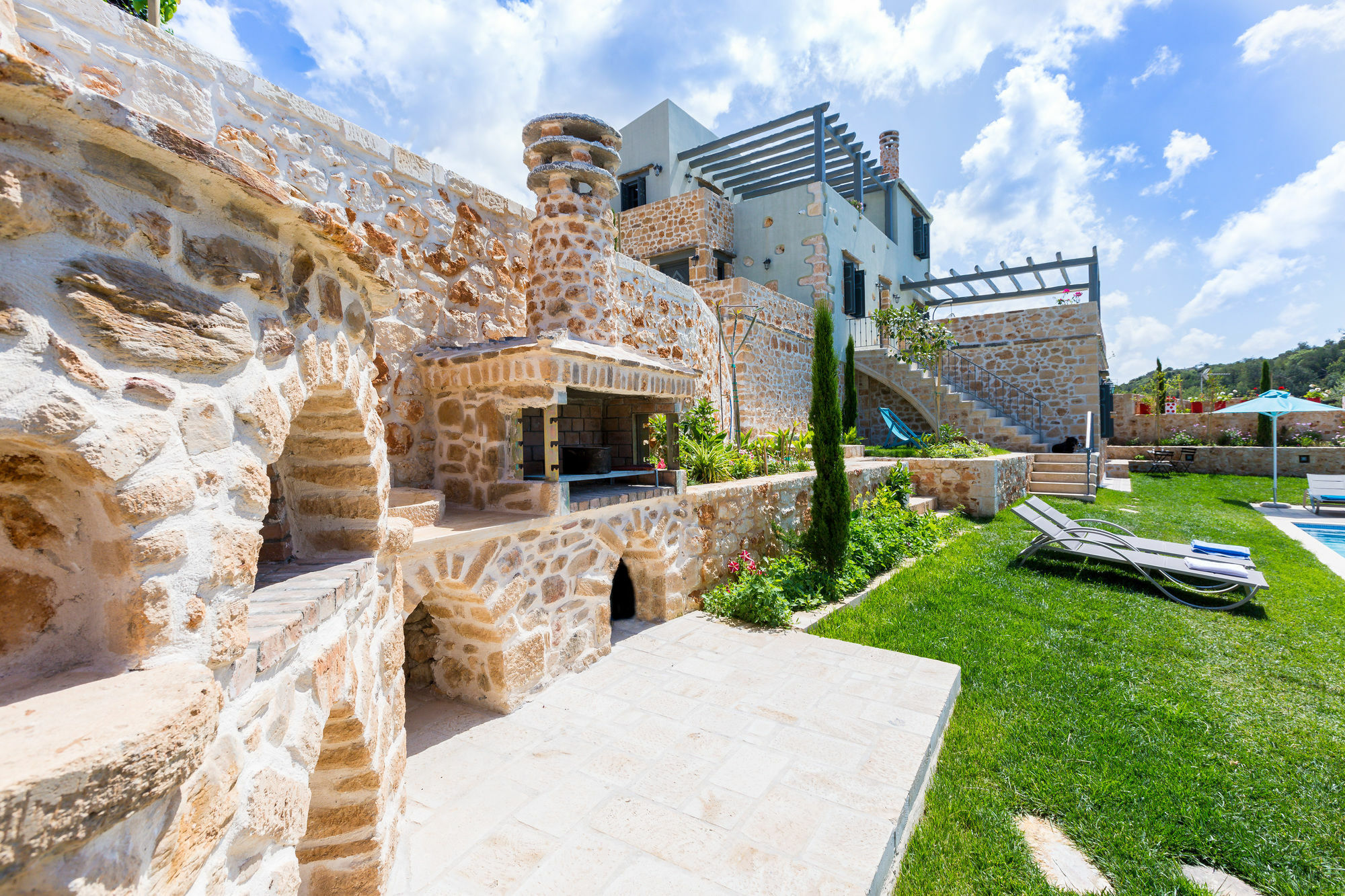 Erondas Cretan Country Villas Achlades Exterior foto