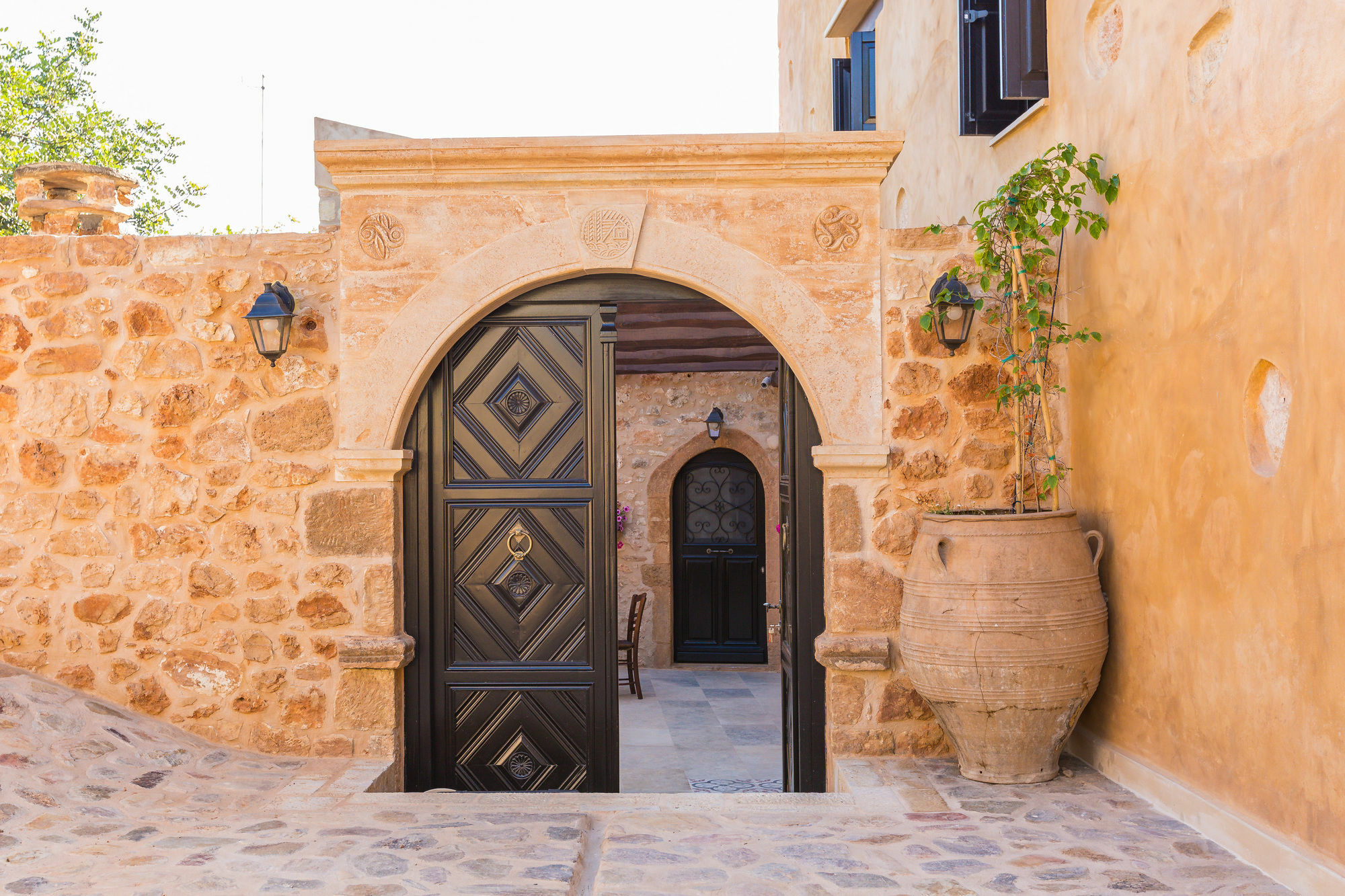 Erondas Cretan Country Villas Achlades Exterior foto