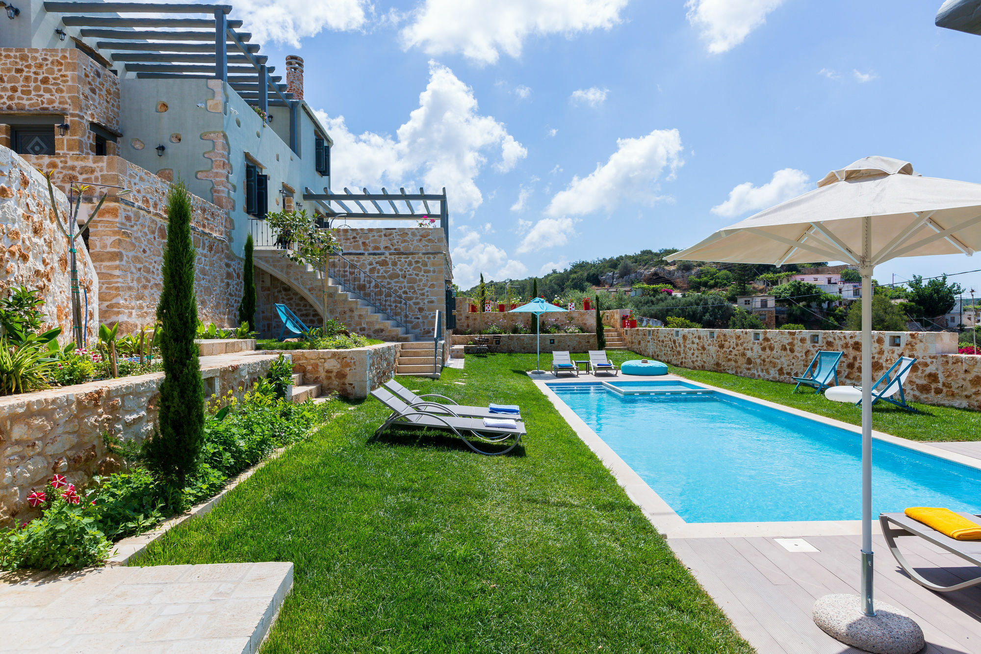 Erondas Cretan Country Villas Achlades Exterior foto