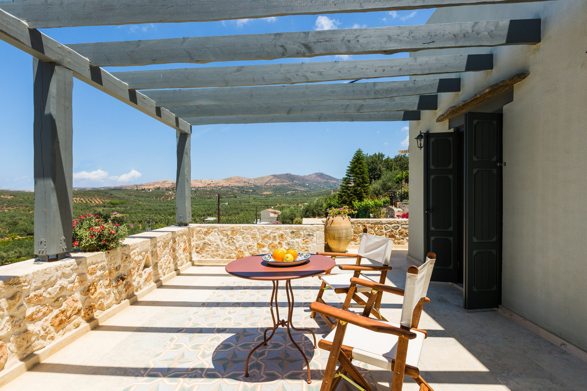 Erondas Cretan Country Villas Achlades Exterior foto